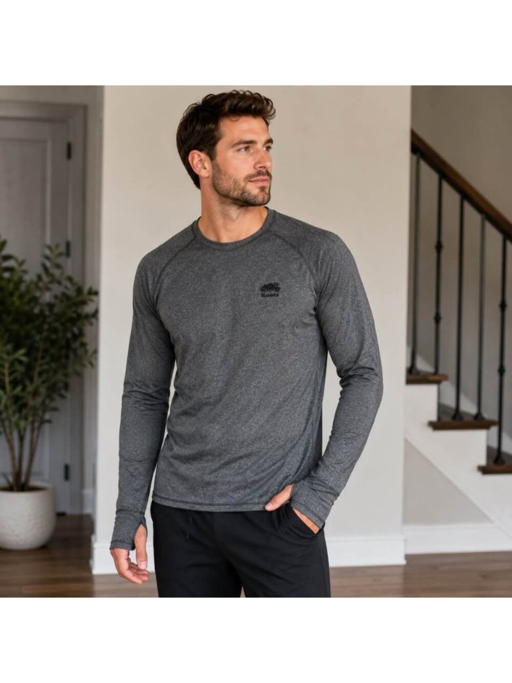 Roots Performance Long Sleeve Shirt – Men’s Small